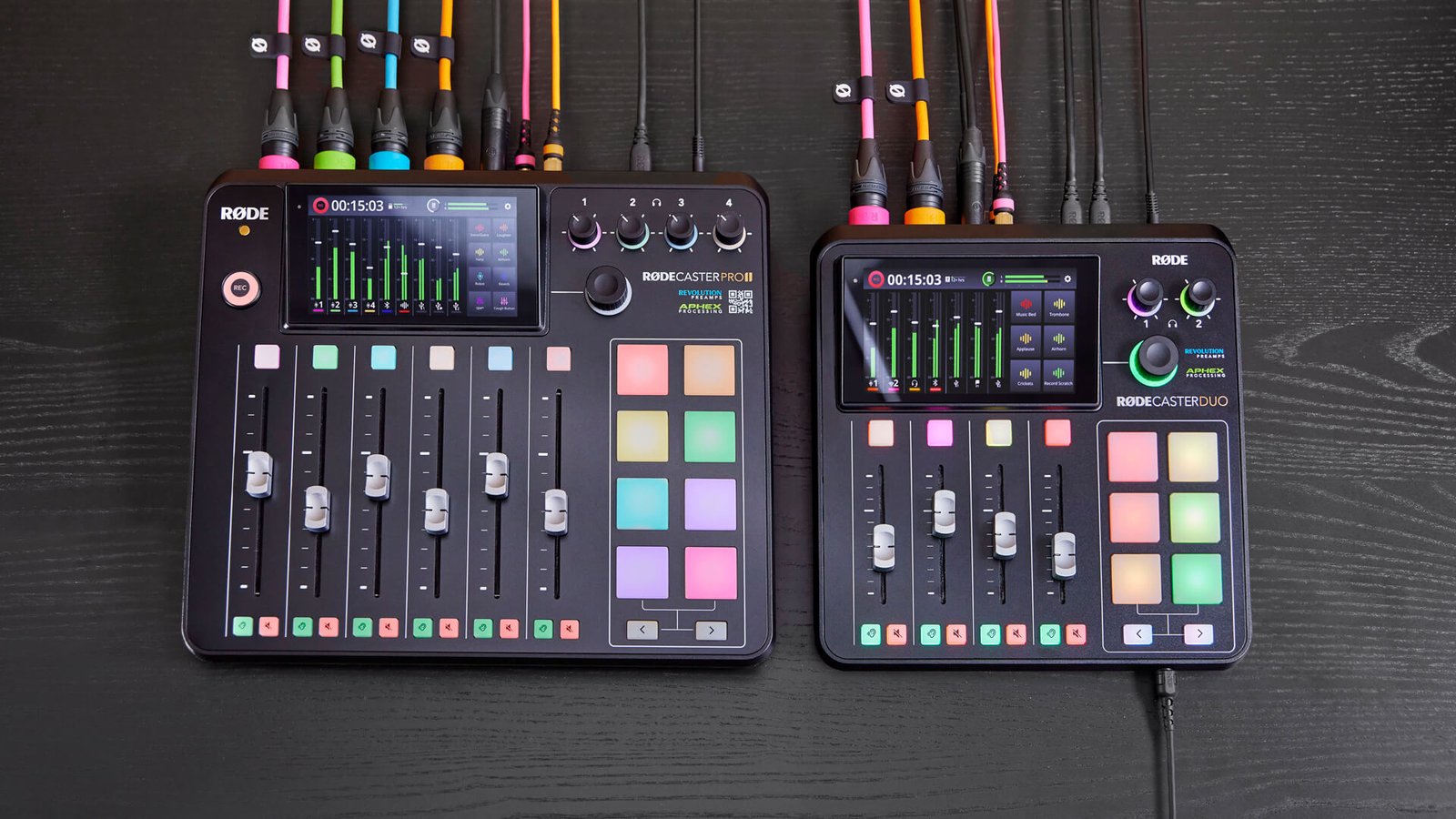 RØDECaster Duo — استوديو إنتاج صوتي مدمج من RØDE، شاشة لمس ومتحكمات للبودكاست - صورة 15