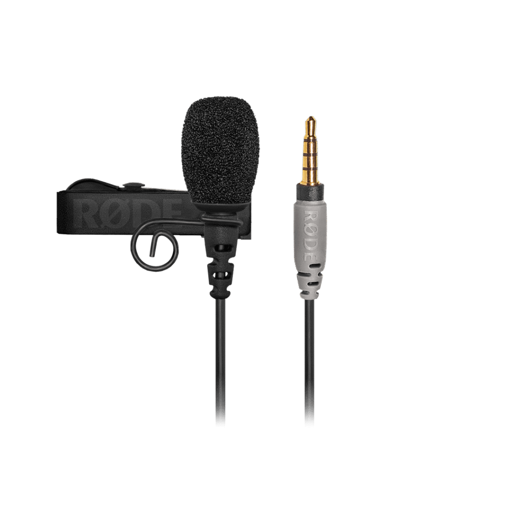 RØDE smartLav+ ميكروفون لافالير TRRS بكابل معزز بـ Kevlar 1.2m وفلتر Pop