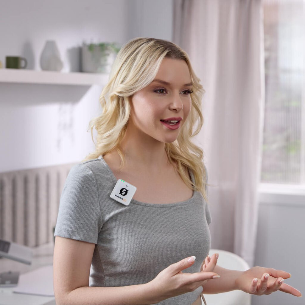 صورة نظام WIMEDUAL(2TX*1RX)WHITE — RØDE Wireless ME Dual ميكروفون لاسلكي مزدوج - صورة 2