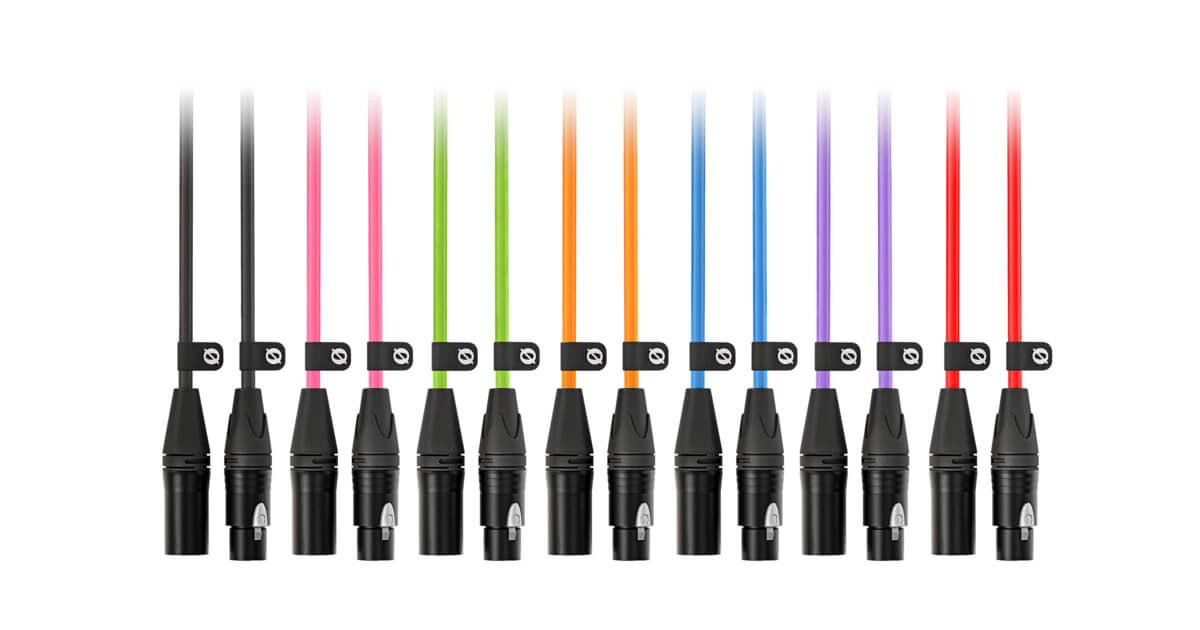 XLR CABLE 6M RED - الصورة 2